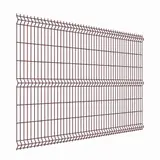 3Д забор Profi 630×2500 мм, пруток 5 мм, вишнёвый RAL 3005